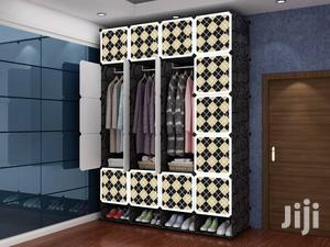 20 Cubes Plastic Wardrobe With Shoe Rack