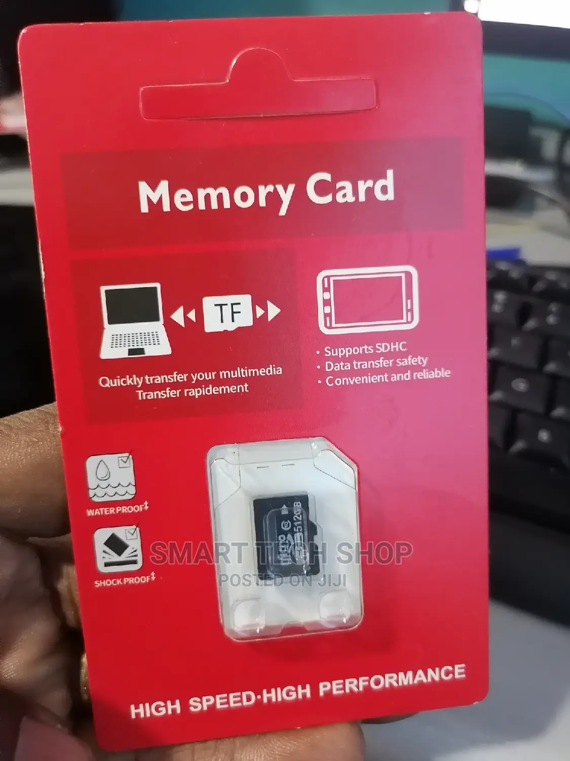 512gb SD Card High-Speed Class U SDHC