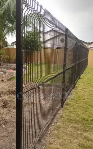Black Coated Panel Mesh