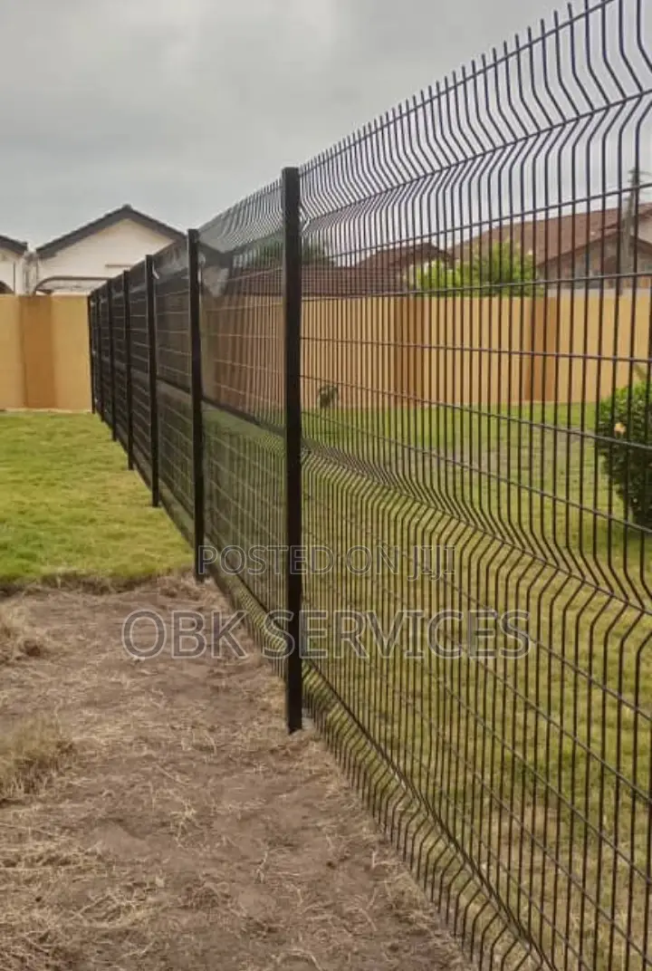 Black Coated Panel Mesh