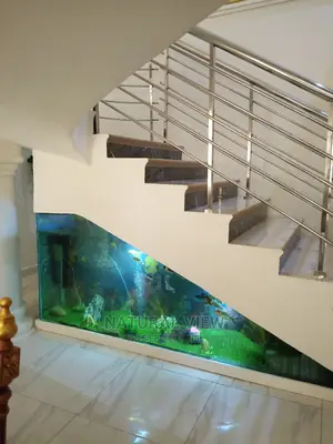 Aquarium Under Stairs