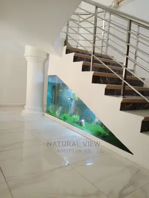 Aquarium Under Stairs