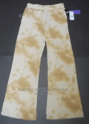 IML Isaac Morris NWOT Womens Tie Dye Light Brown Sweatpants