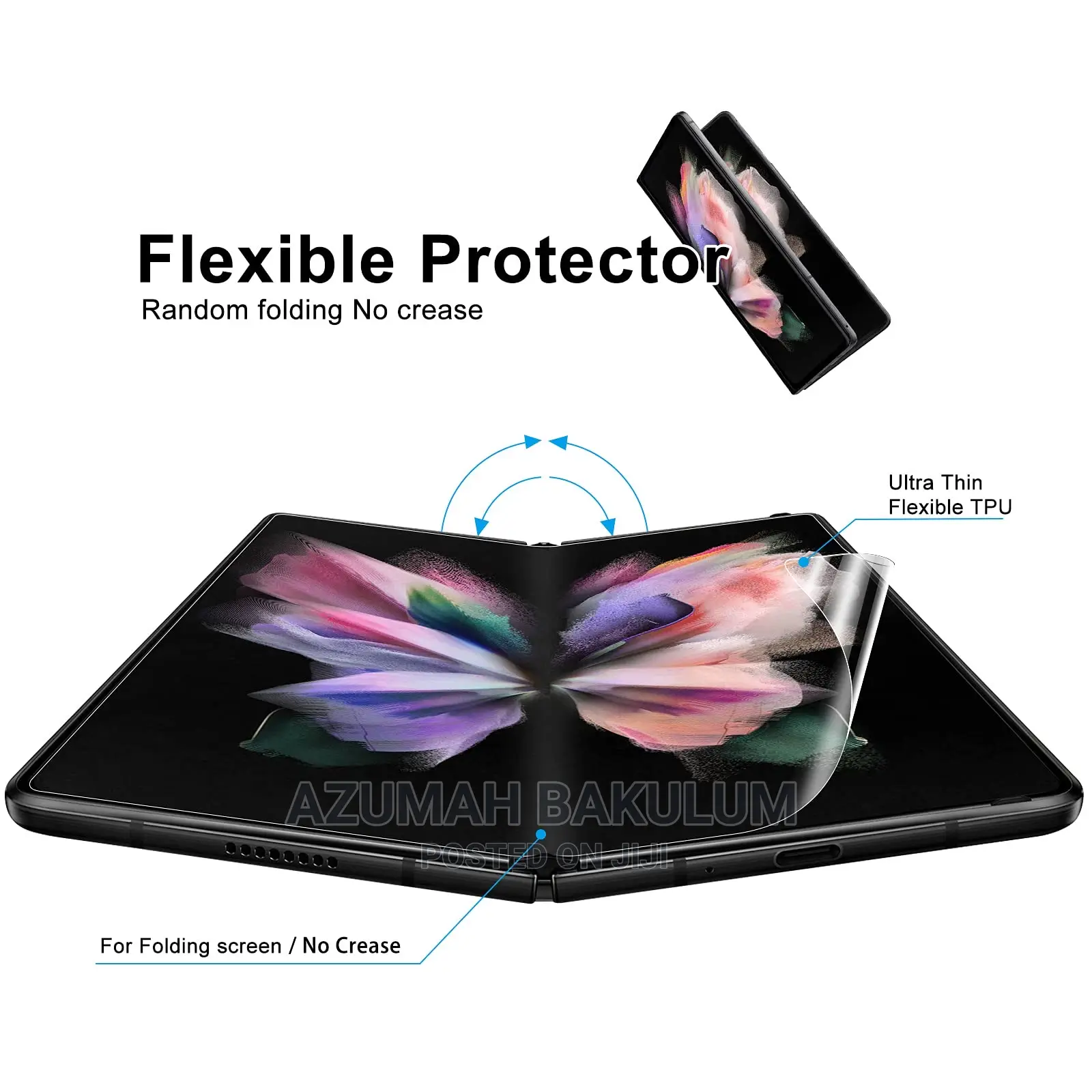 Samsung Galaxy Fold 3/5/ 6 (3 in 1 Hydrogel Screen Protector