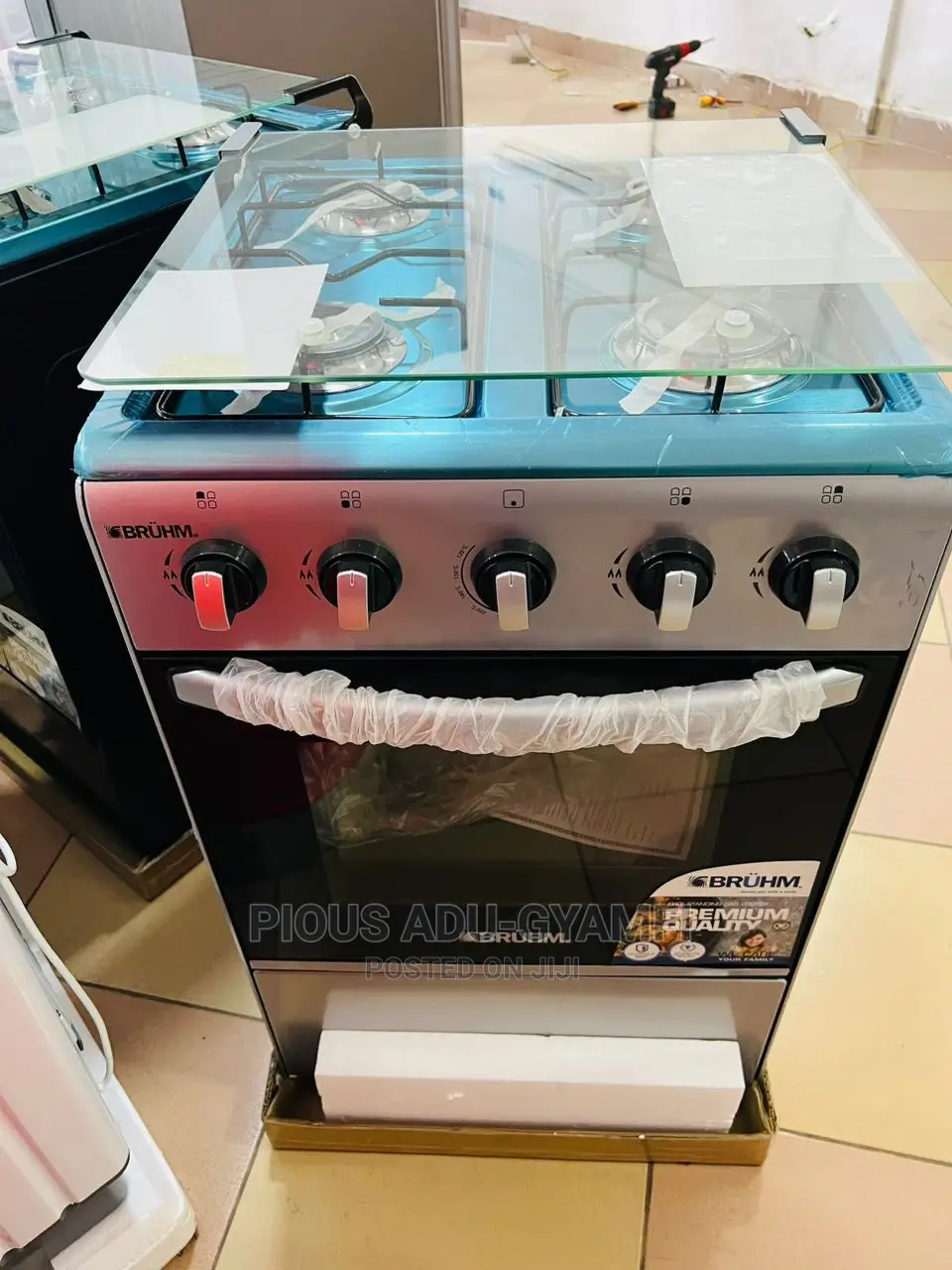 50x50 4 Burner Oven