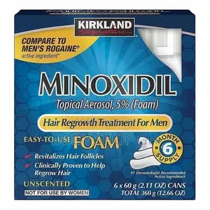 Kirkland Minoxidil Foam Version- Works Faster