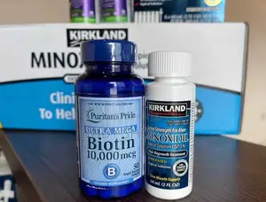 Kirkland Minoxidil + Biotin Beard Growth Combo Pack