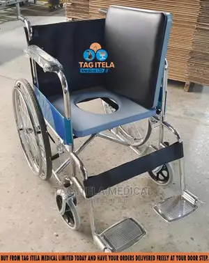 Commode Wheelchair (ShortBack)