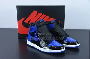 Jordan 1 Retro Mirror Black and Blue