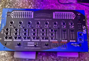 6-Channel Dj Mixer(Gls)