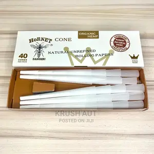 Hornet Organic Hemp Prerolled Cones - White