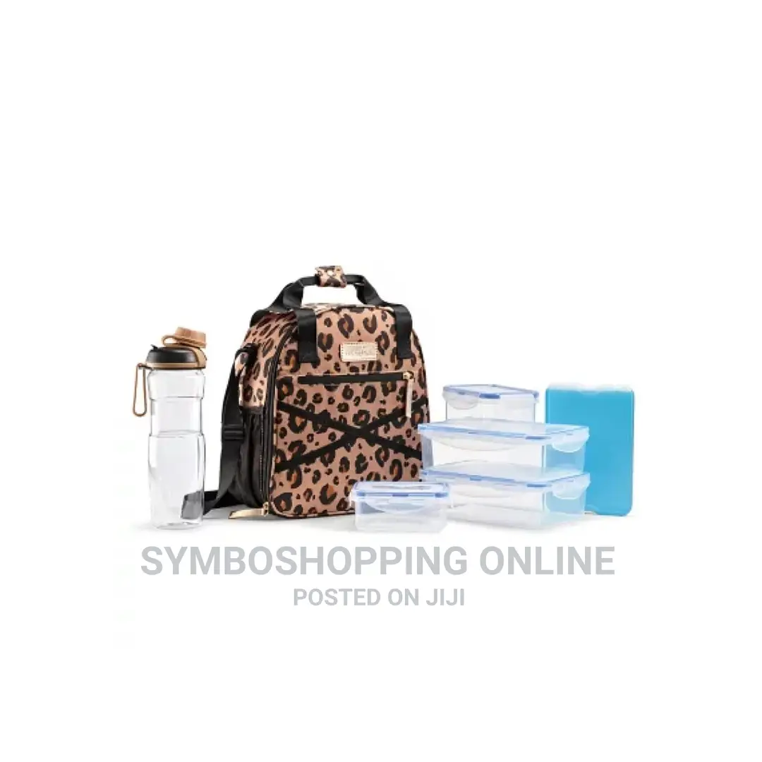 Fit Fresh 7-Piece Deluxe Athleisure Lunch Bag Set