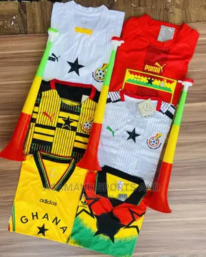 Original Black Star Jersey With Vuvuzela at Cool Price