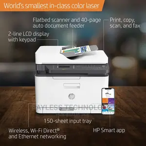 Hp Color Laserjet Pro MFP 179fnw Wireless Printers