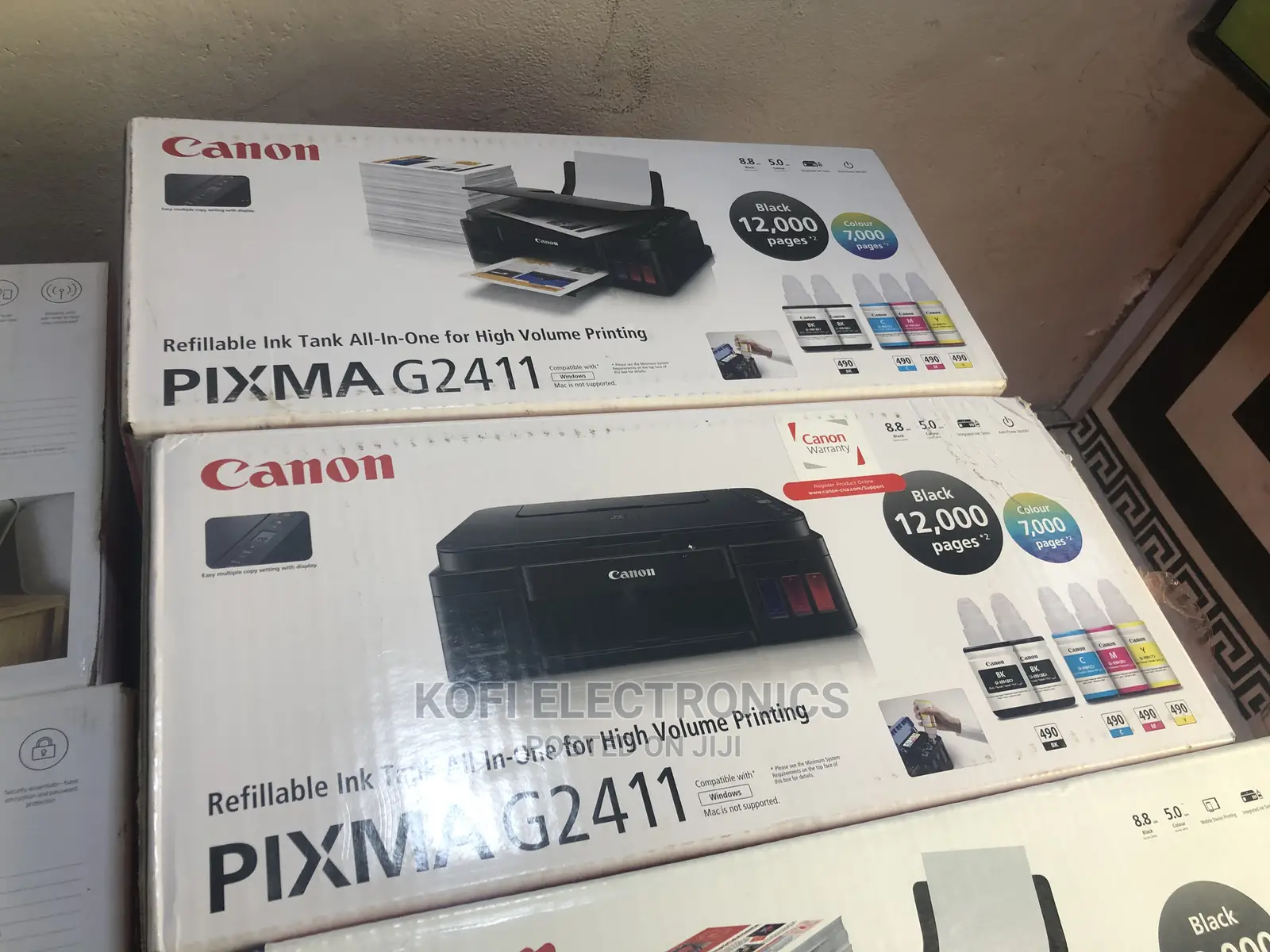 In Box Canon PIXMA G2411 Print, Copy, Scan