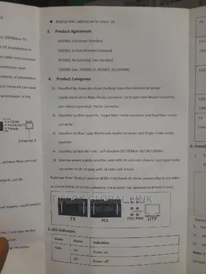 Single Mode Fiber Media Converter