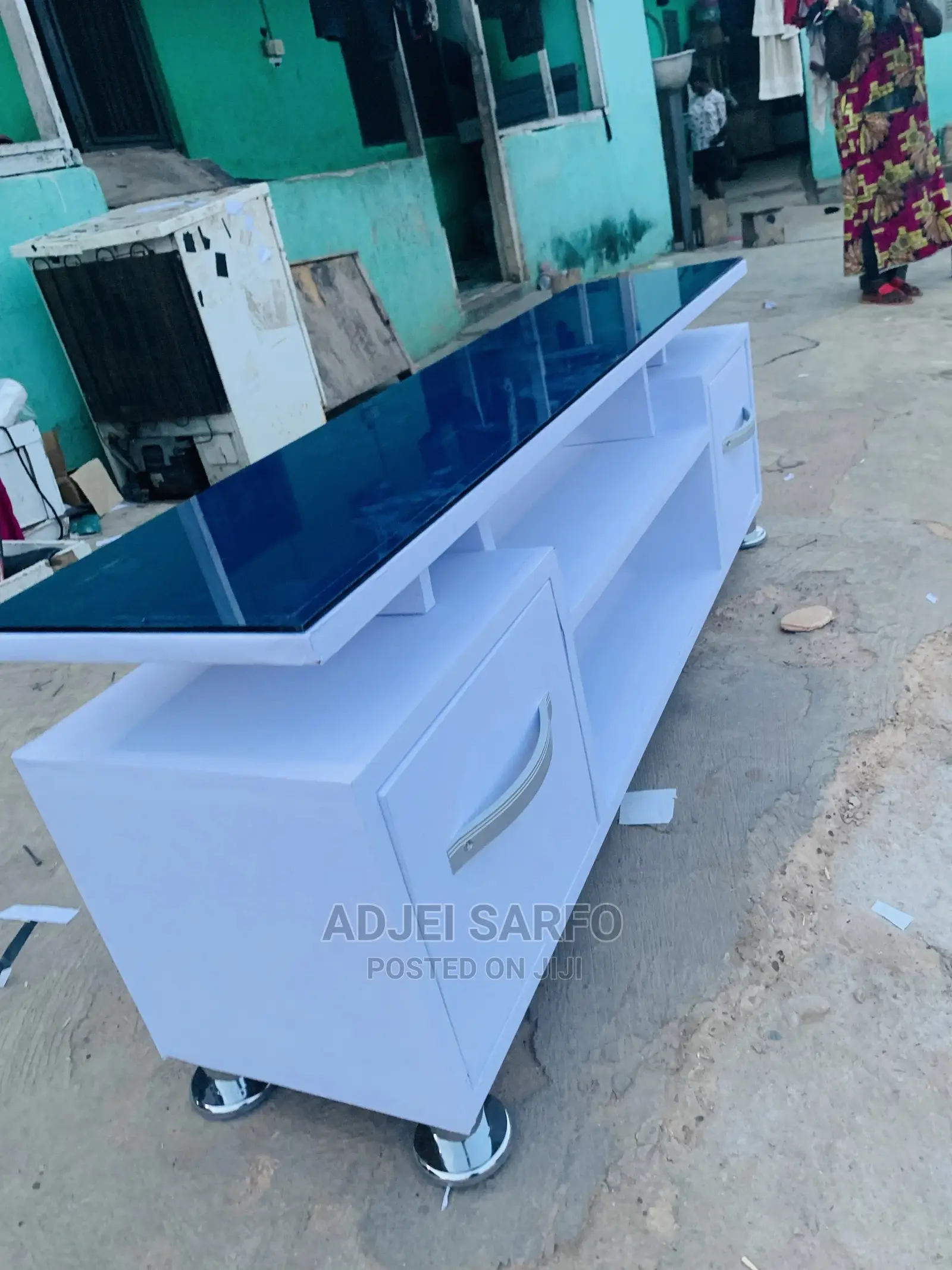 Original Tv Stand On Top With Quality Glass