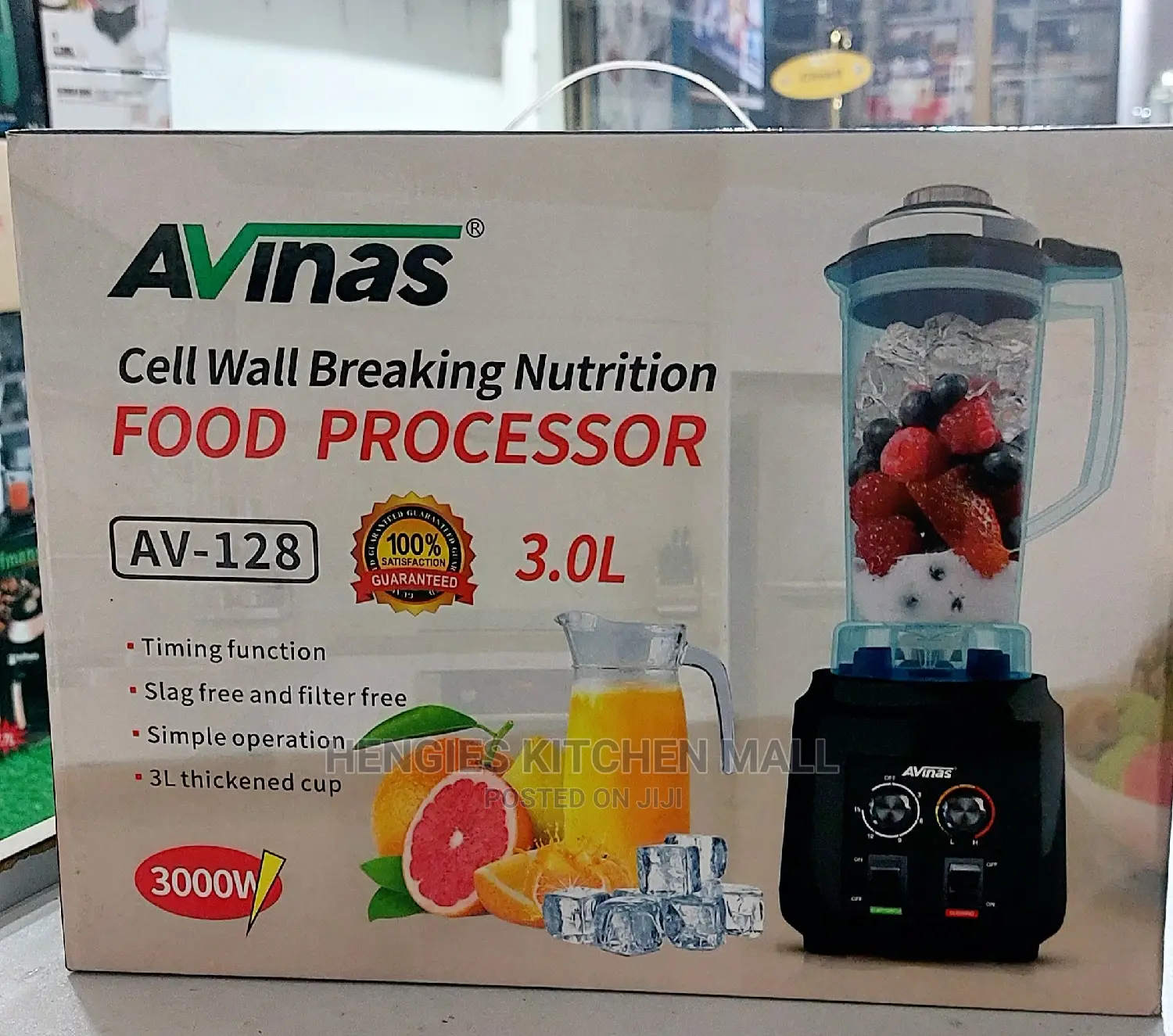 Avinas Powerful Commercial Blender 3L