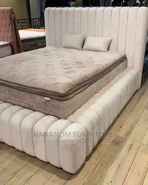 King Size Bed Frame With Mattress Available