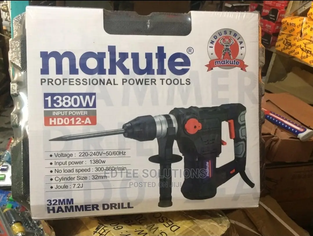 1380watts Hammer Drill 32mm Cylinder