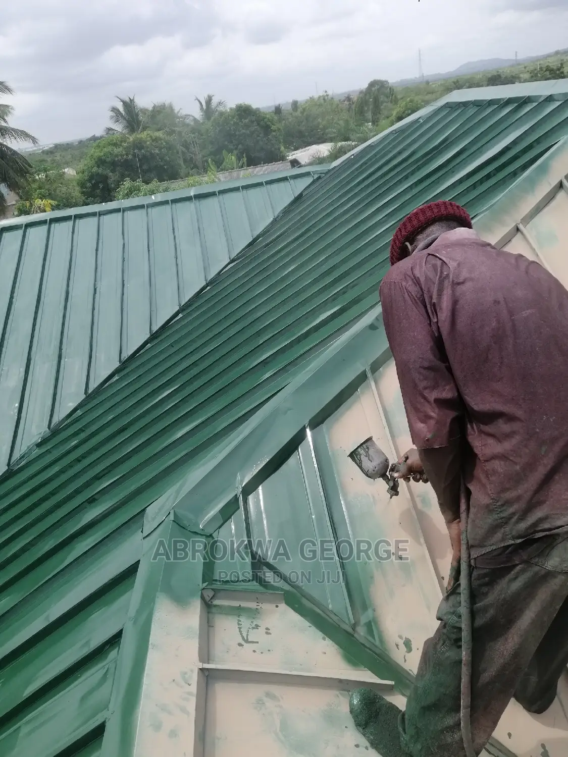Recoating of Roof