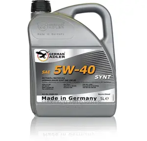 German Adler 5w-40 Engine Oil- 5L