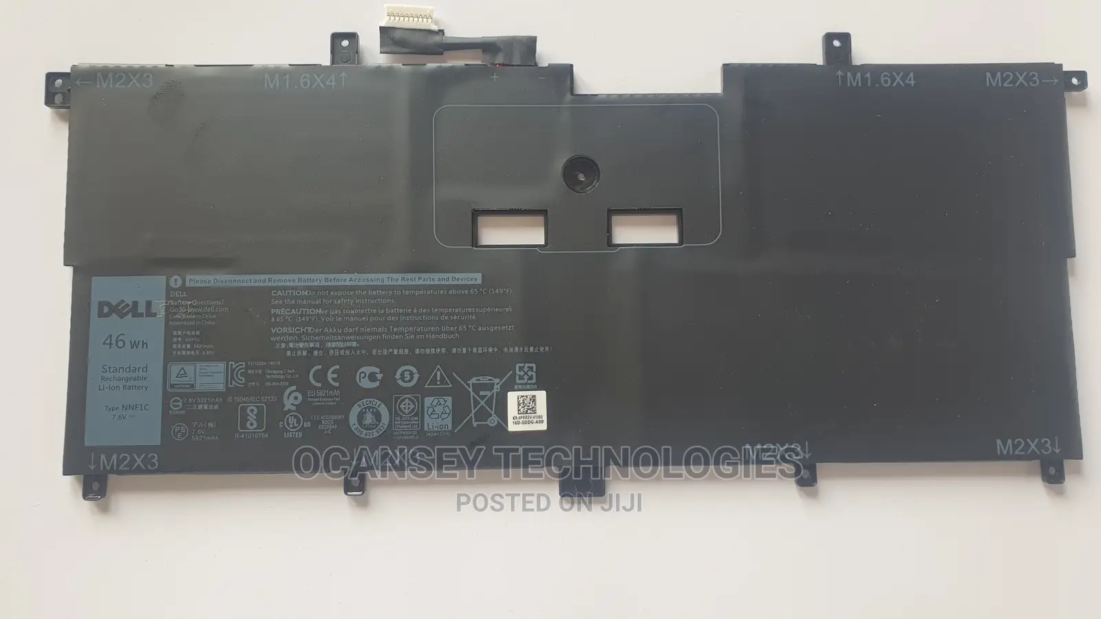 Original Dell XPS 13-9365 Battery Nnf1c