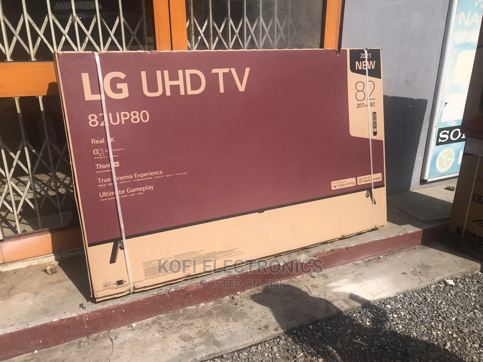 LG 82up8050pvb Up80 Series Ai Thinq Uhd Smart TV 82 Inch