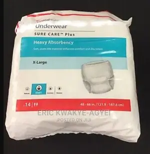 Cardinal Health Underwear Sure Care Plus Heavy Absorbency Xl