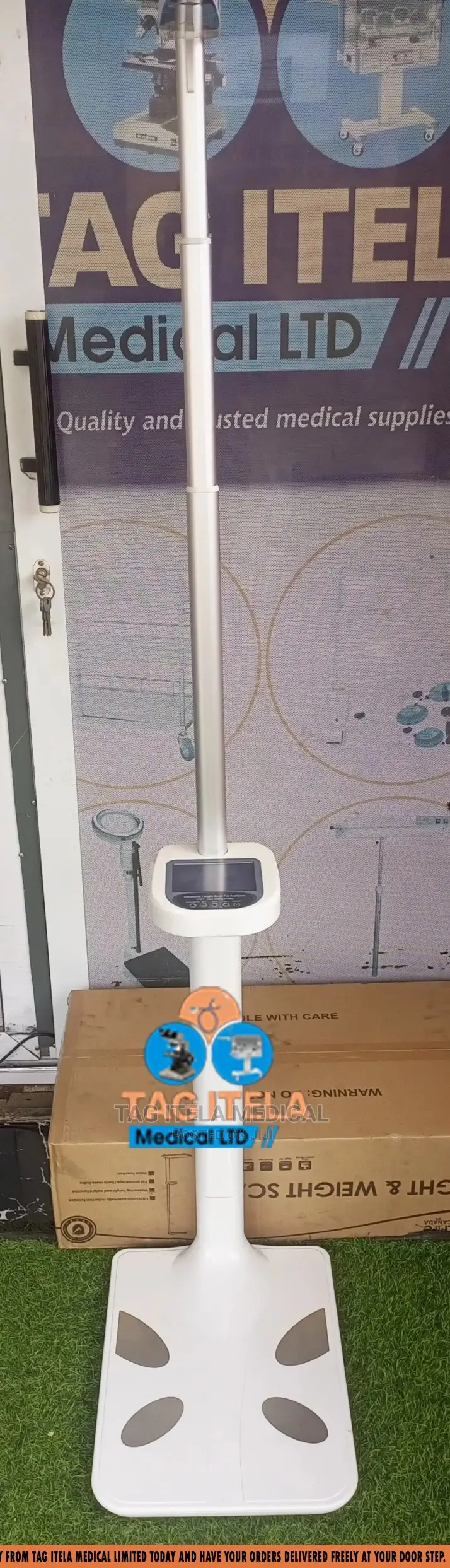 Weighing Scale (0-200kg Ultrasonic Body Fat and Height)