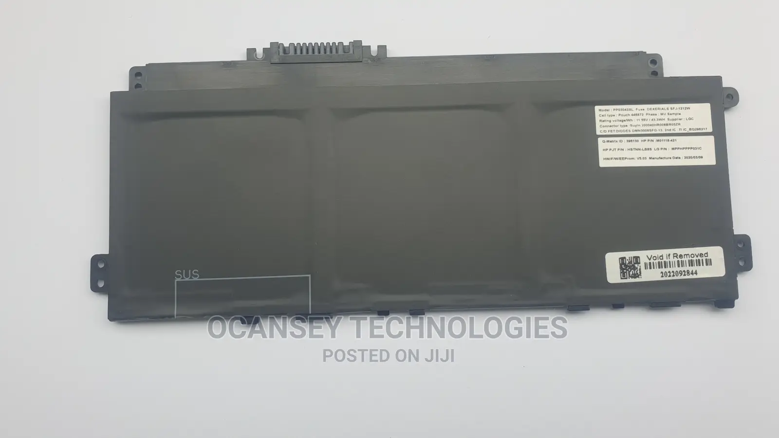 Original Hp PV03XL / PP03XL Battery for HP Pavilion X360