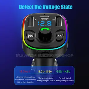 G47 Bluetooth Hands-Free Call Car MP3 Player Type-C + Dual
