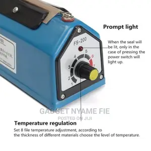300mm Impulse Heat Sealer 300mm Electric Plastic Poly Bag Han