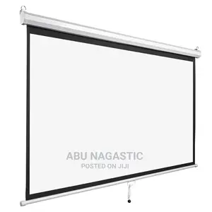 Manual Pull Down 180x180 Projector Screen