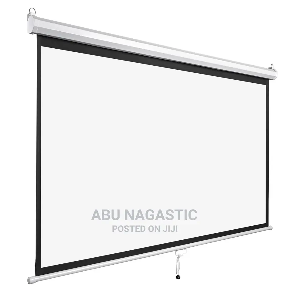Manual Pull Down 180x180 Projector Screen