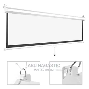 Manual Pull Down 180x180 Projector Screen