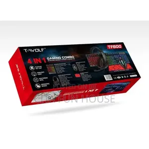 TF800 RGB Keyboard Mouse Headphone 4 in 1 Gaming Keyboard