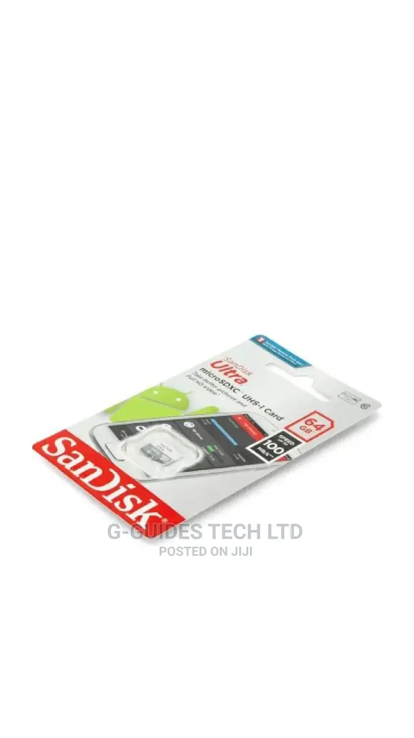 Memory Card Sandisk Ultra Microsd 64gb 100mb
