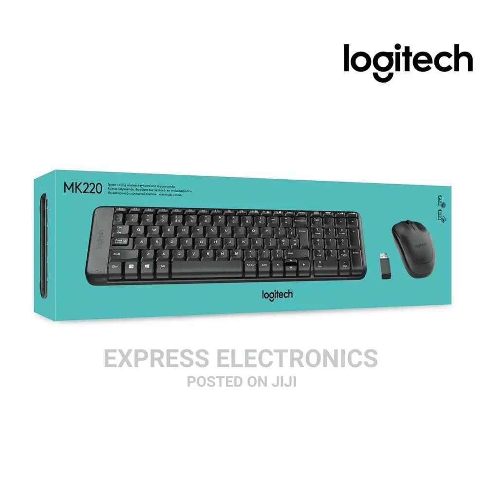 Logitech MK220 Wireless Keyboard Mouse Combo