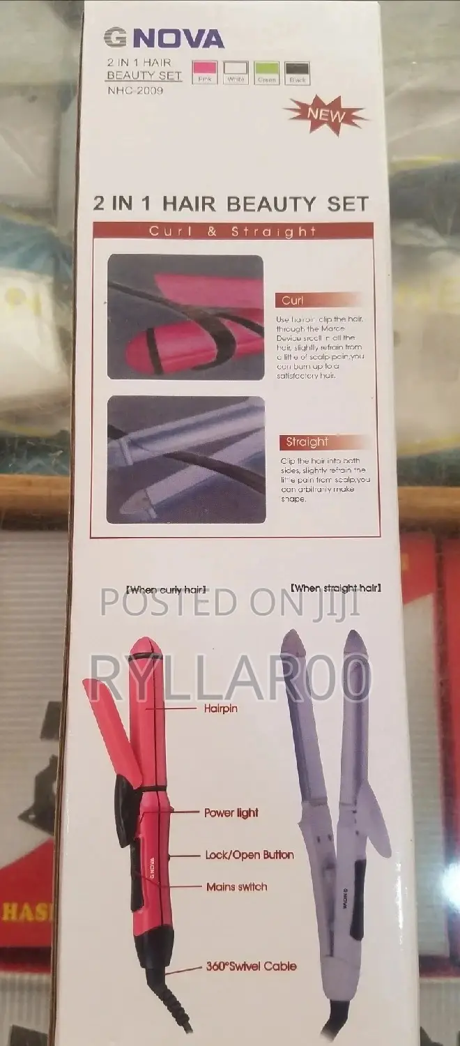 Nova 2 in 1 Straightener