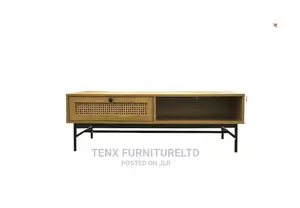 Coffee Table (Drawer Vent:)BROWN AND BLACK