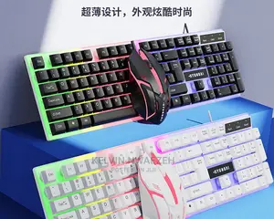 Gaming Keyboard and Mouse Wired