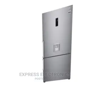 LG Refrigerator Gc-F682hlhl 418L Silver + Dispenser