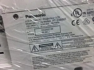 Panasonic Projector 6000lumens