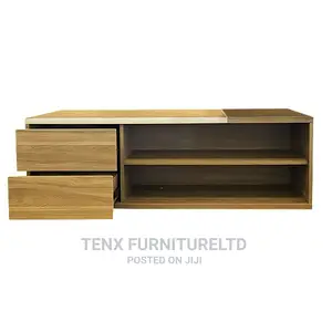 Coffee Table (Flat Base) With Compartments