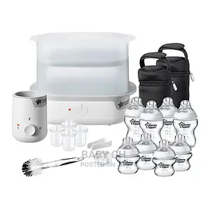 Tommee Tippee Closer to Nature Complete Feeding Kit - White