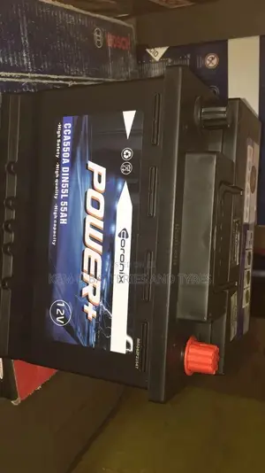 Coronix Battery - 13 Plates 55ah for Saloon Cars Like Yaris
