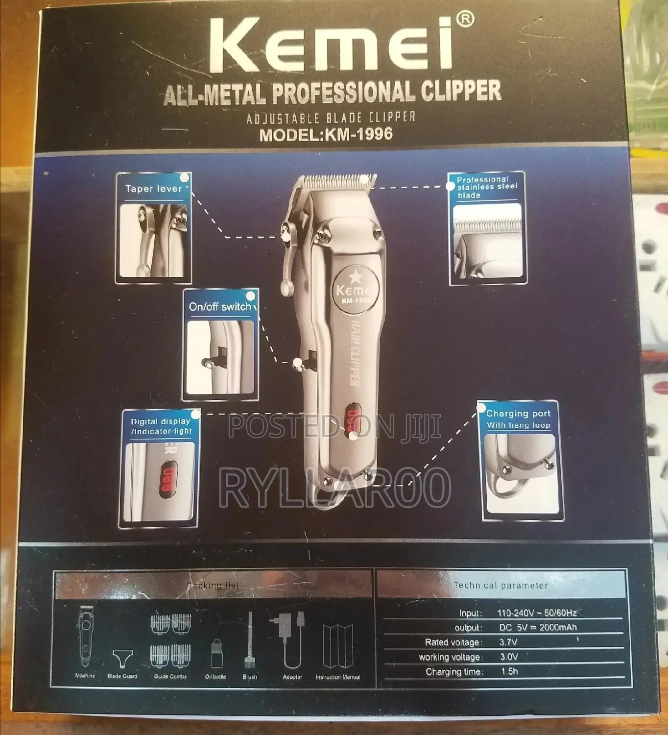 Kemei All-Metal