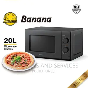Banana Microwave Oven – 20l – Black