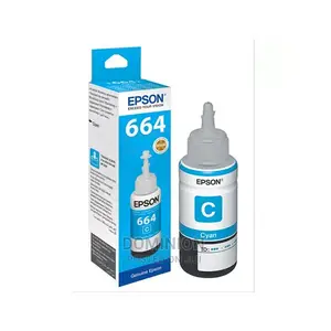 Epson T664 Cyan Original Ink Bottle
